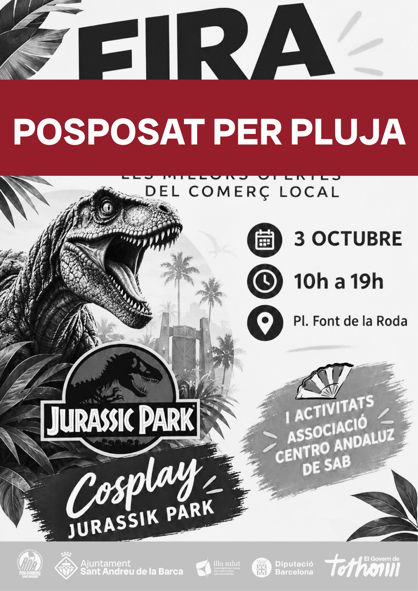 Fira al Carrer POSPOSADA PER PLUJA